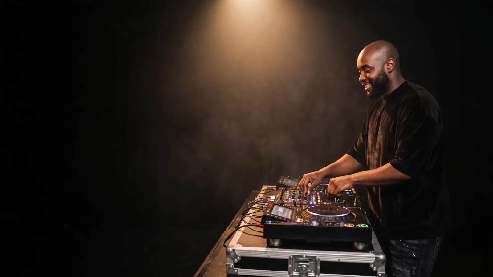 DWINNAH achter de decks, van club tot private party, bruiloft, corporate event en R&B brunch